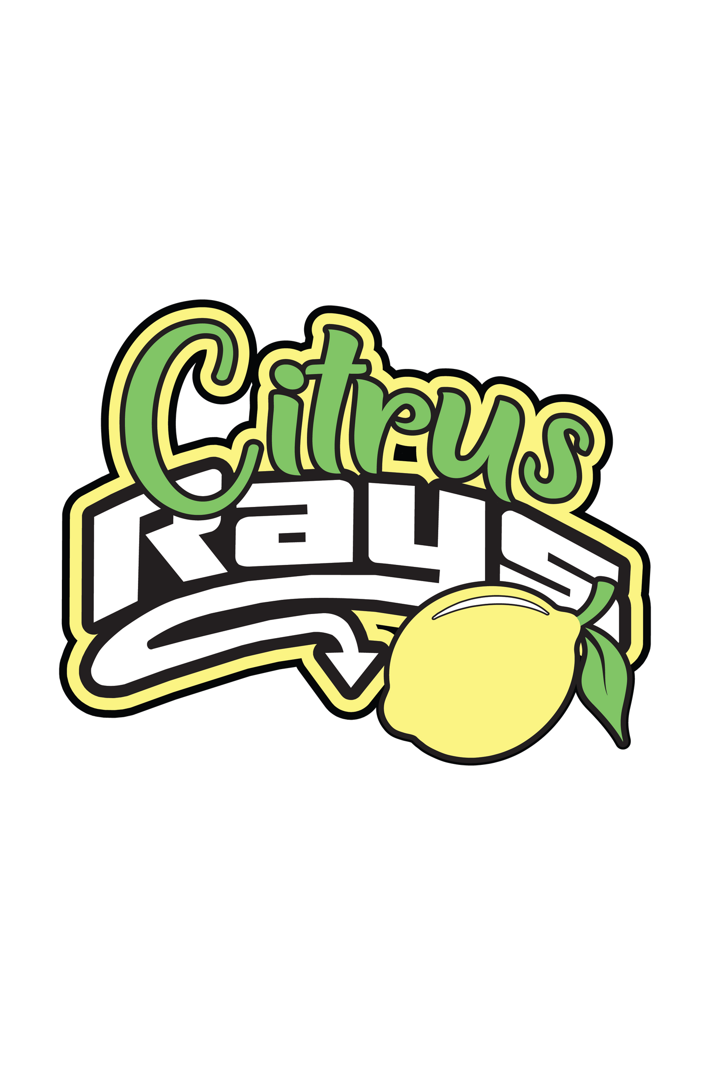 Citrus Competition Hair Bow