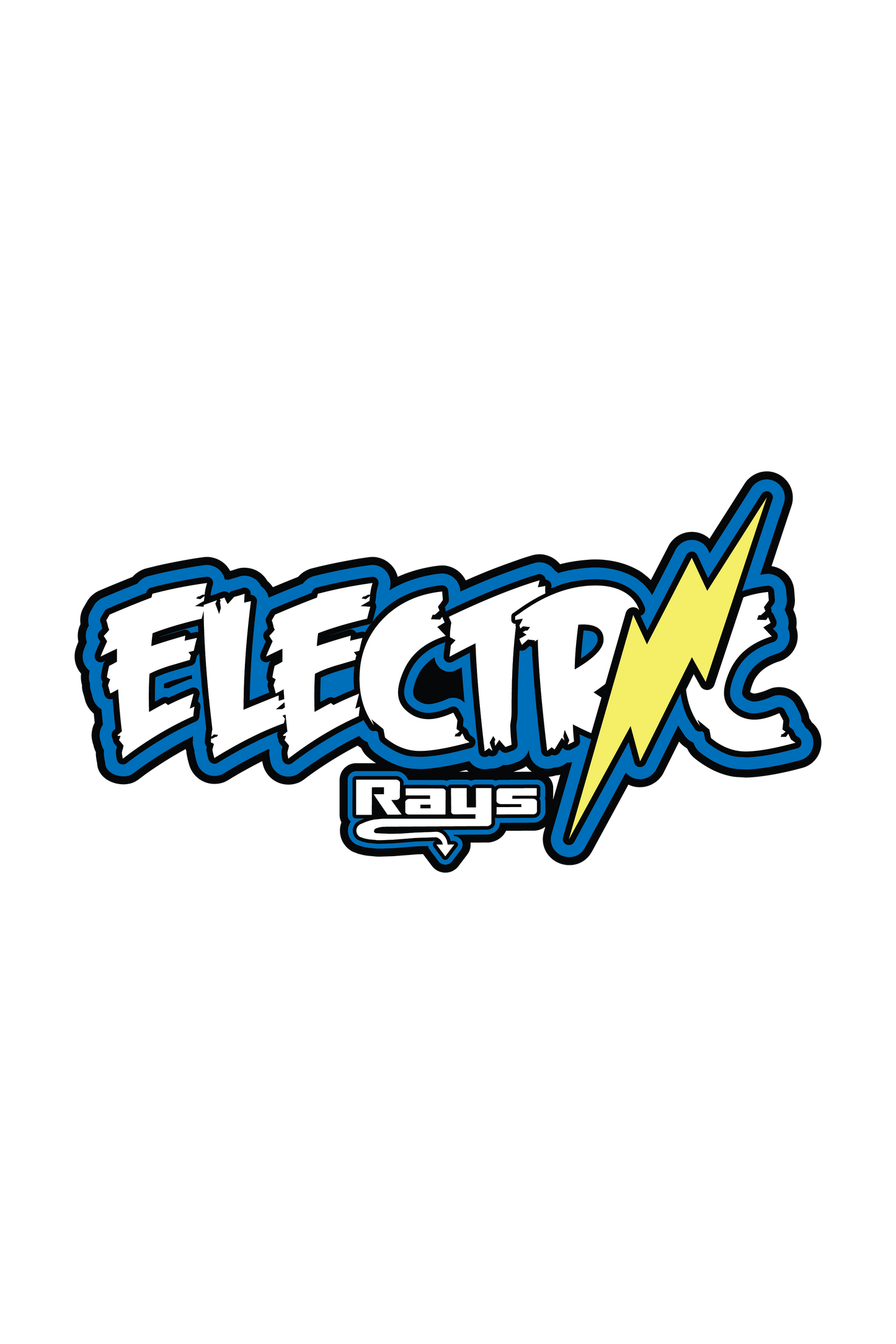 Electric Competition Hair Bow