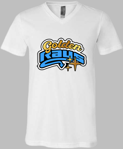 V-Neck T-shirt (Golden)