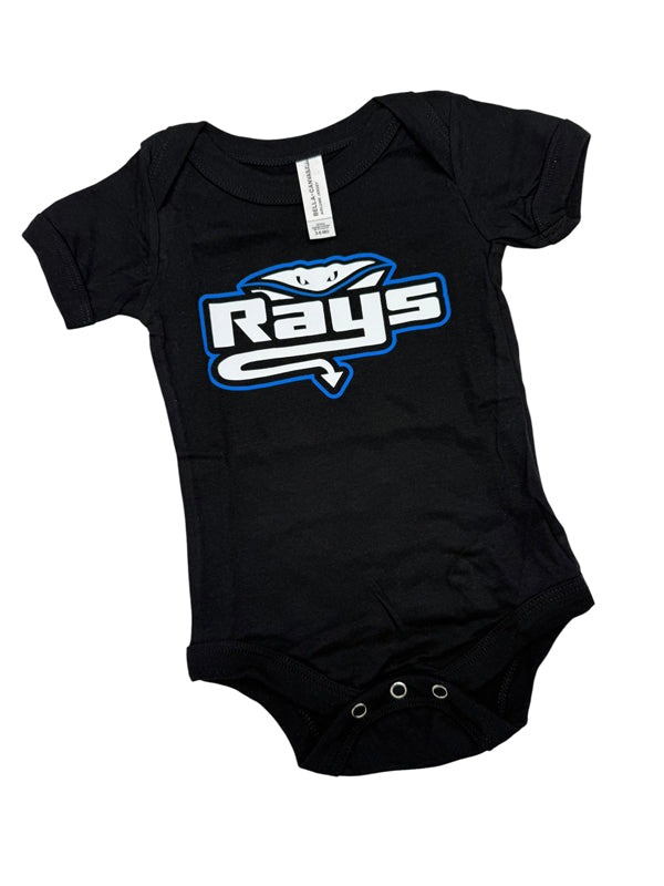 Baby Rays Black Onesie