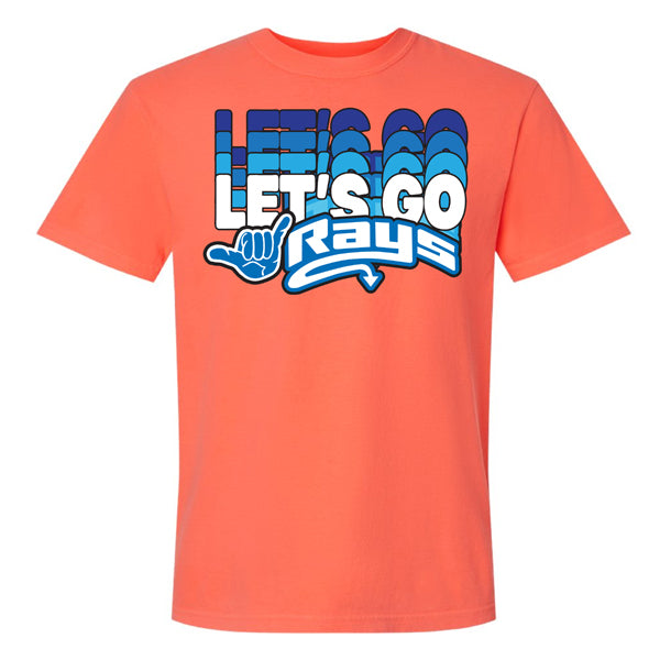Rays Let's Go Garment Dyed T-shirt