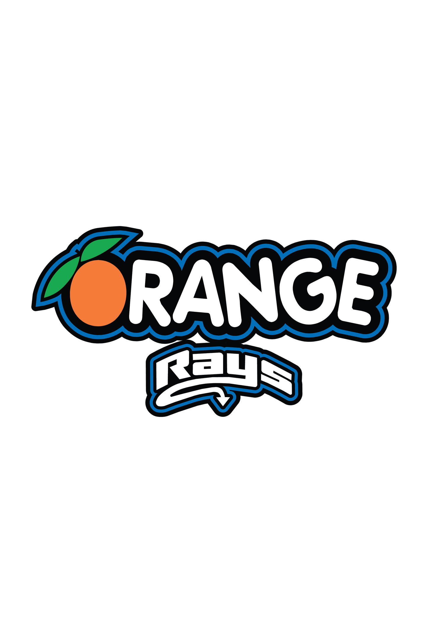 Orange Competition Hair Bow