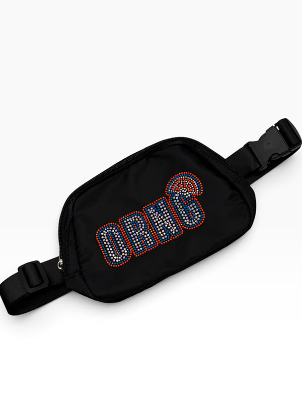 Stingrays Orange Rhinestone Crossbody