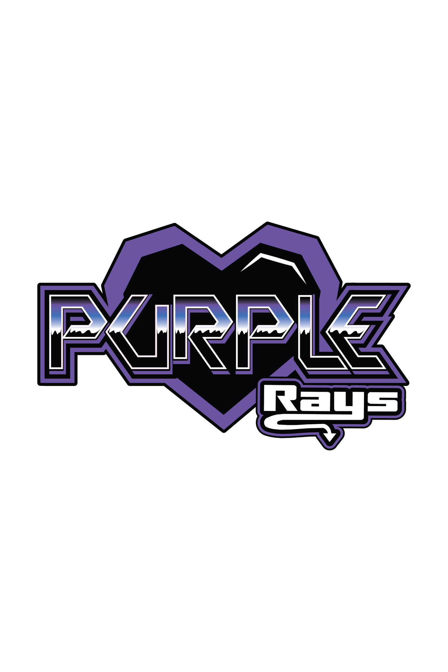 Purple Competition Hair Bow