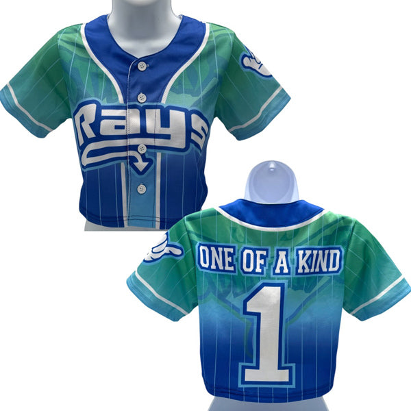 Rays Baseball Crop Jersey