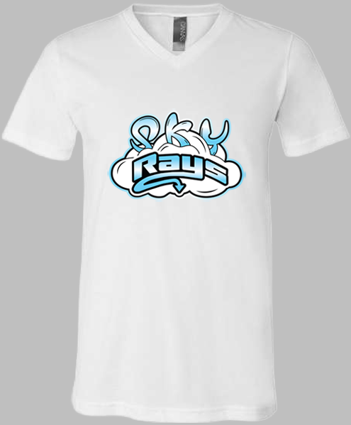 V-Neck T-shirt (Sky)