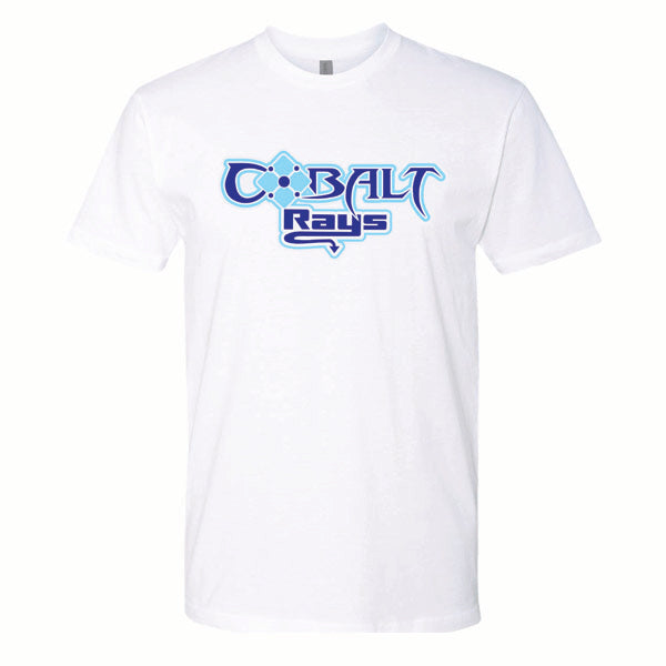 Cobalt Rays White T-shirt