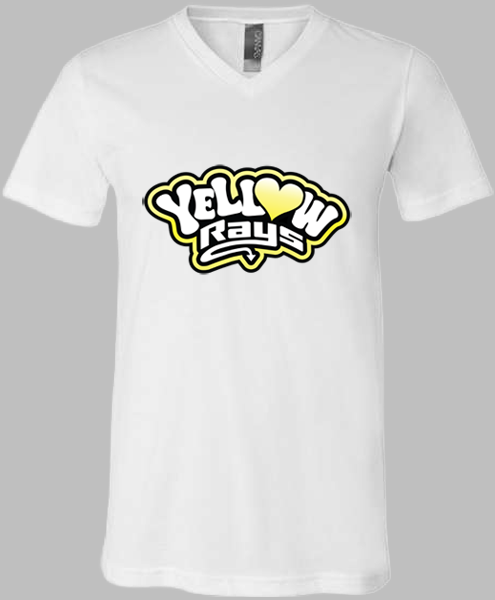 V-Neck T-shirt (Yellow)
