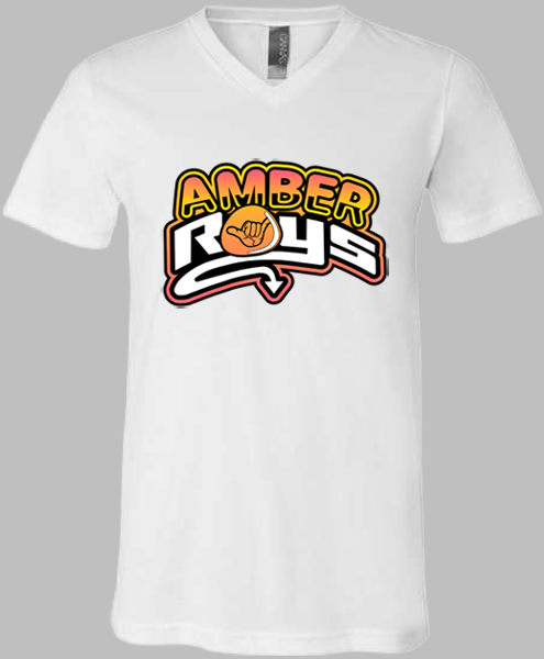 V-Neck T-shirt (Amber)