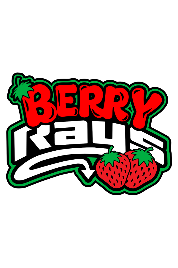 Berry Competition Hair Bow