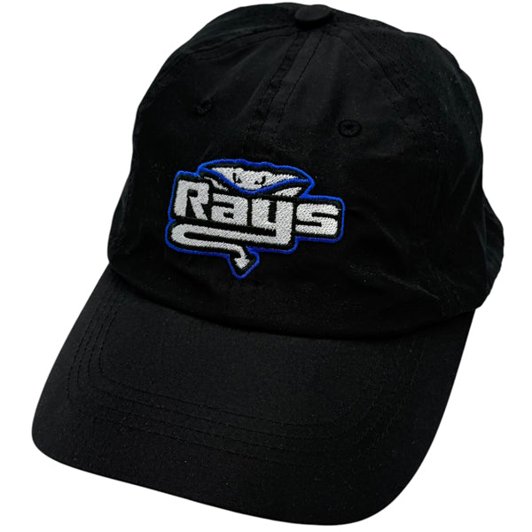 Rays Black Baseball Hat