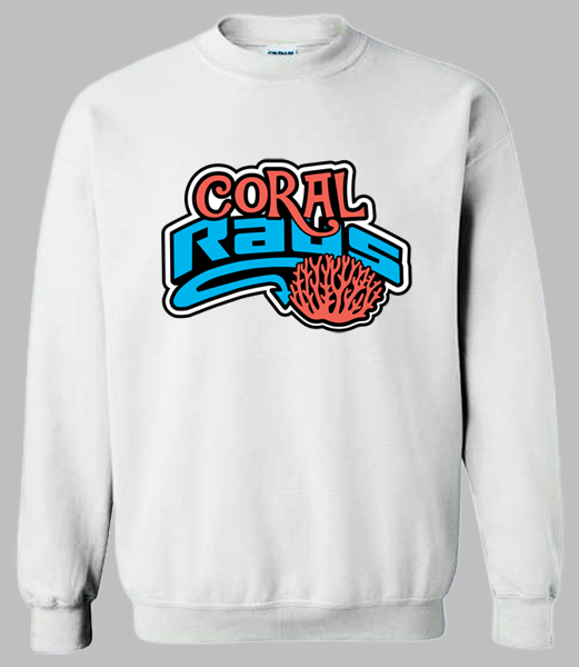 Crew Neck Sweatshirt (Coral)