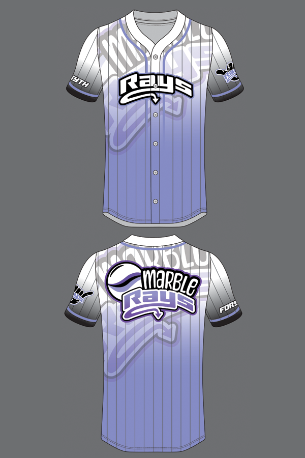 Marble Athlete Baseball Jersey - Mandatory