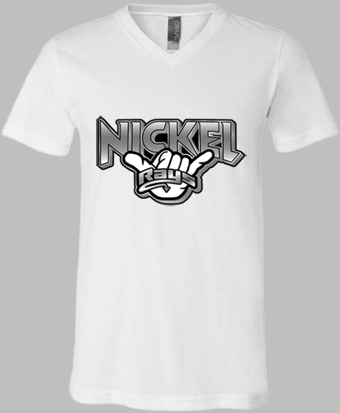V-Neck T-shirt (Nickel)