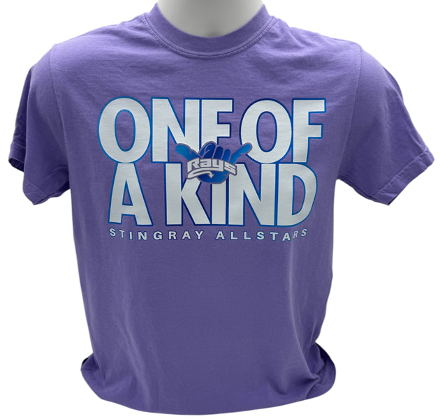 One of a Kind Purple Comfort Color T-shirt