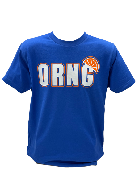 ORNG T-shirt - Black/Blue
