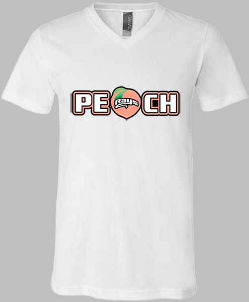 V-Neck T-shirt (Peach)