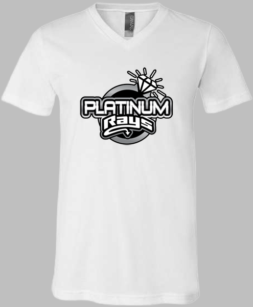 V-Neck T-shirt (Platinum)