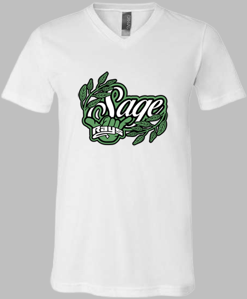 V-Neck T-shirt (Sage)