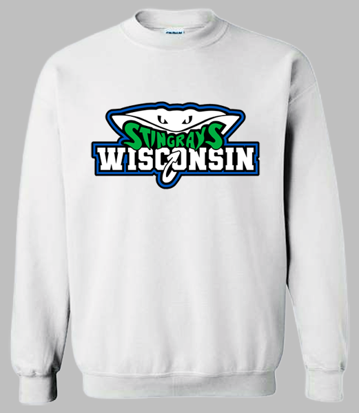 Crew Neck Sweatshirt (Stingrays Wisconsin)