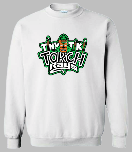 Crew Neck Sweatshirt (Tiny Tiki Torch)