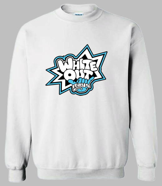 Crew Neck Sweatshirt (White Out)