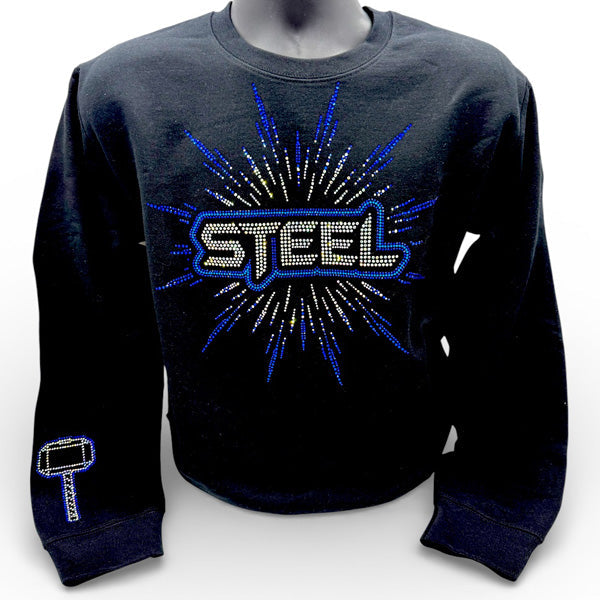 Steel Burst Rhinestones T-shirt / Sweatshirt