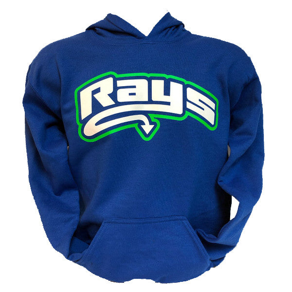 Rays Blue Hoodie