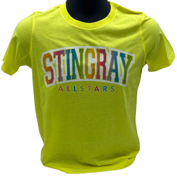 Stingrays Neon Yellow T-shirt