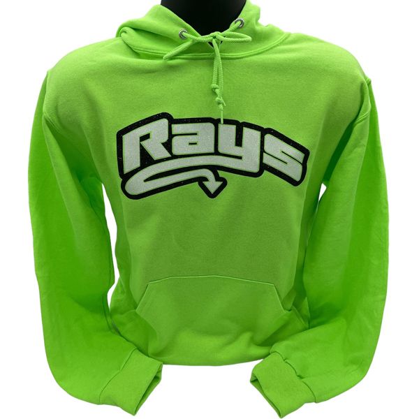 Neon Green Rays Hoodie