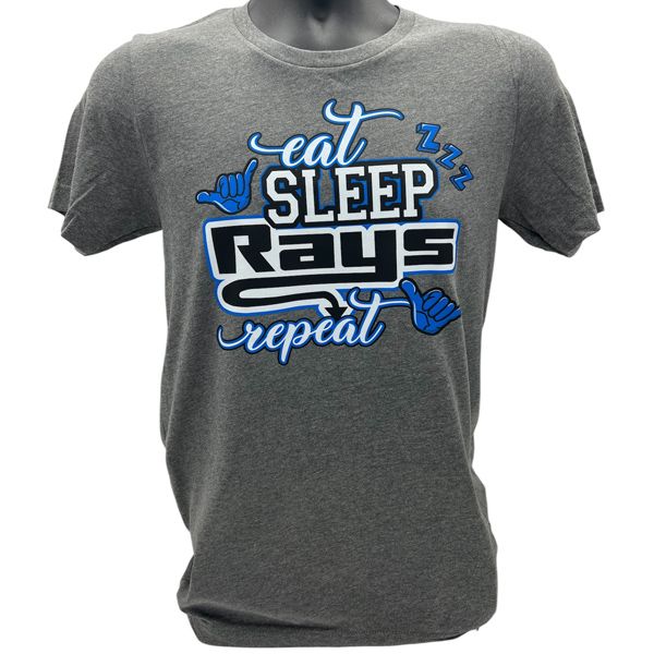 Pajama Top Eat Sleep Rays Repeat T-shirt