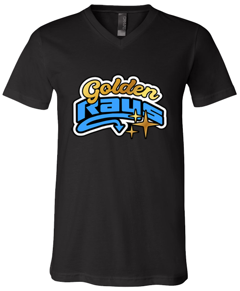 V-Neck T-shirt (Golden)