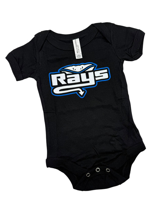 Baby Rays Black Onesie
