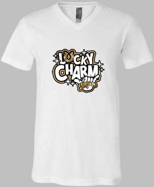 V-Neck T-shirt (Lucky Charm)