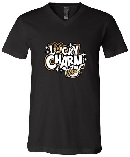 V-Neck T-shirt (Lucky Charm)