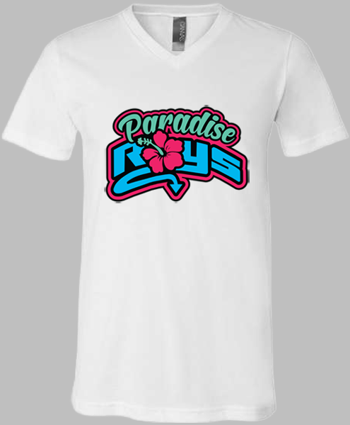 V-Neck T-shirt (Paradise)