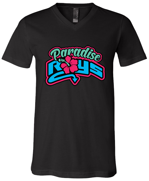 V-Neck T-shirt (Paradise)