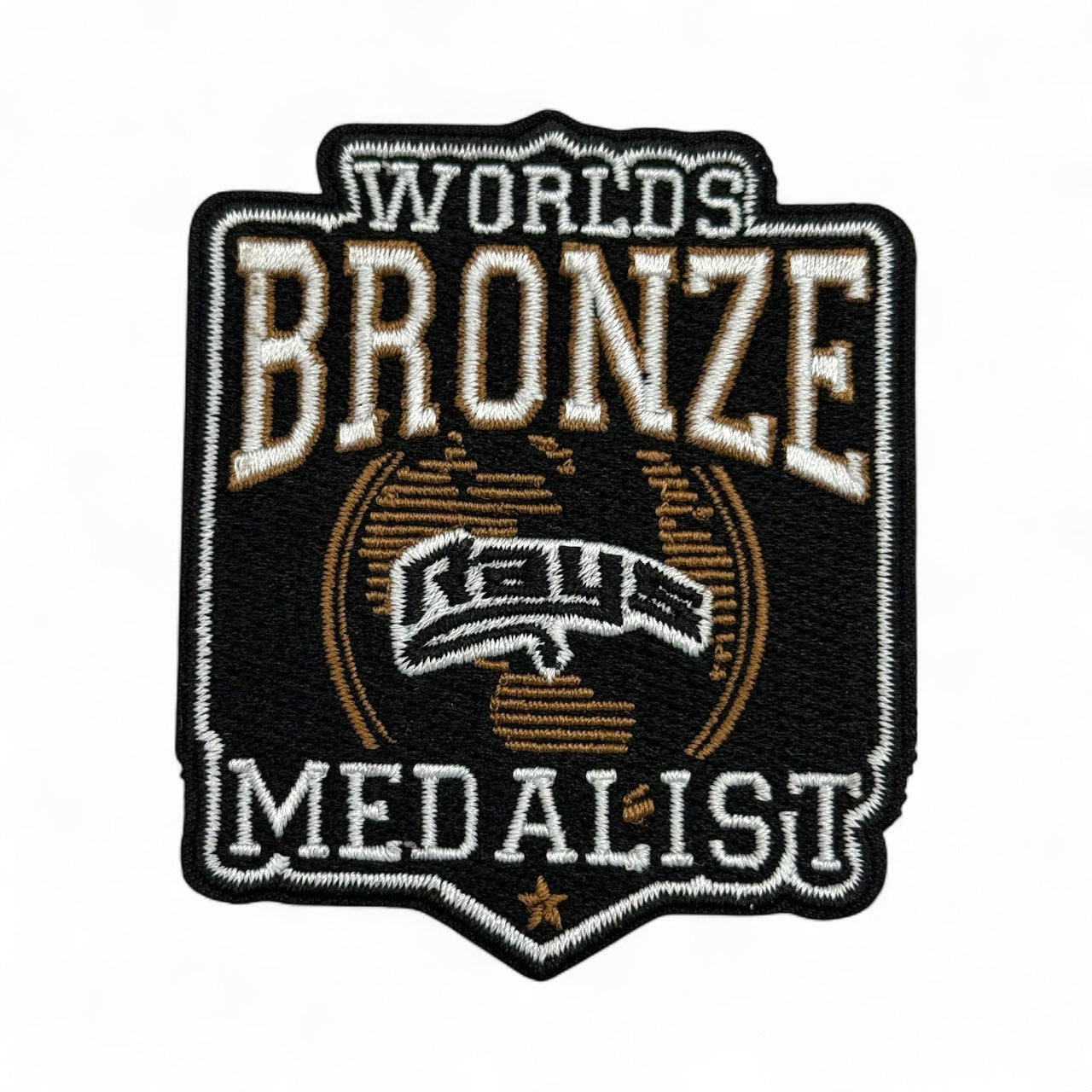 Bronze Worlds Medalist Patch