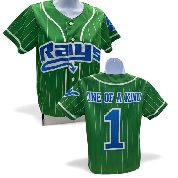 Rays Green Baseball Jersey
