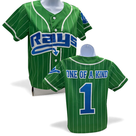 Rays Green Baseball Jersey