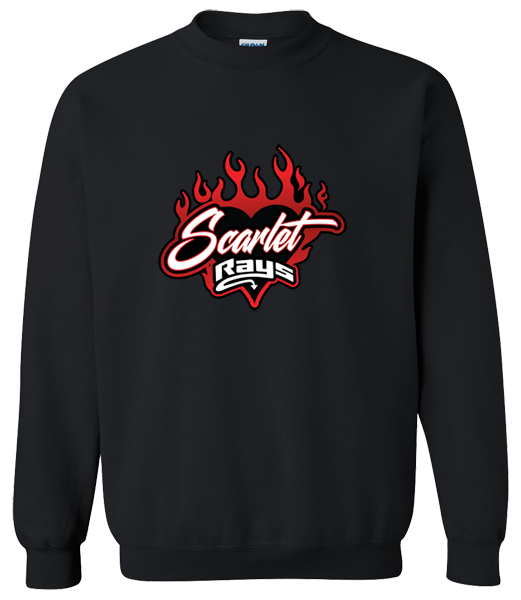 Crew Neck Sweatshirt (Scarlet)