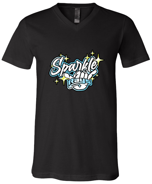 V-Neck T-shirt (Sparkle)