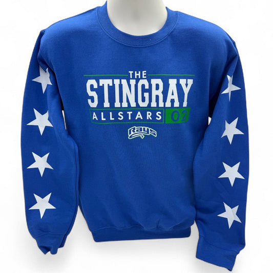 Stingray Stars Crew Neck Sweatshirt