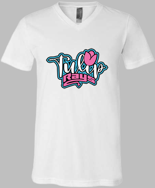 V-Neck T-shirt (Tulip)