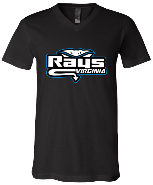 V-Neck T-shirt (VA Rays Brand)