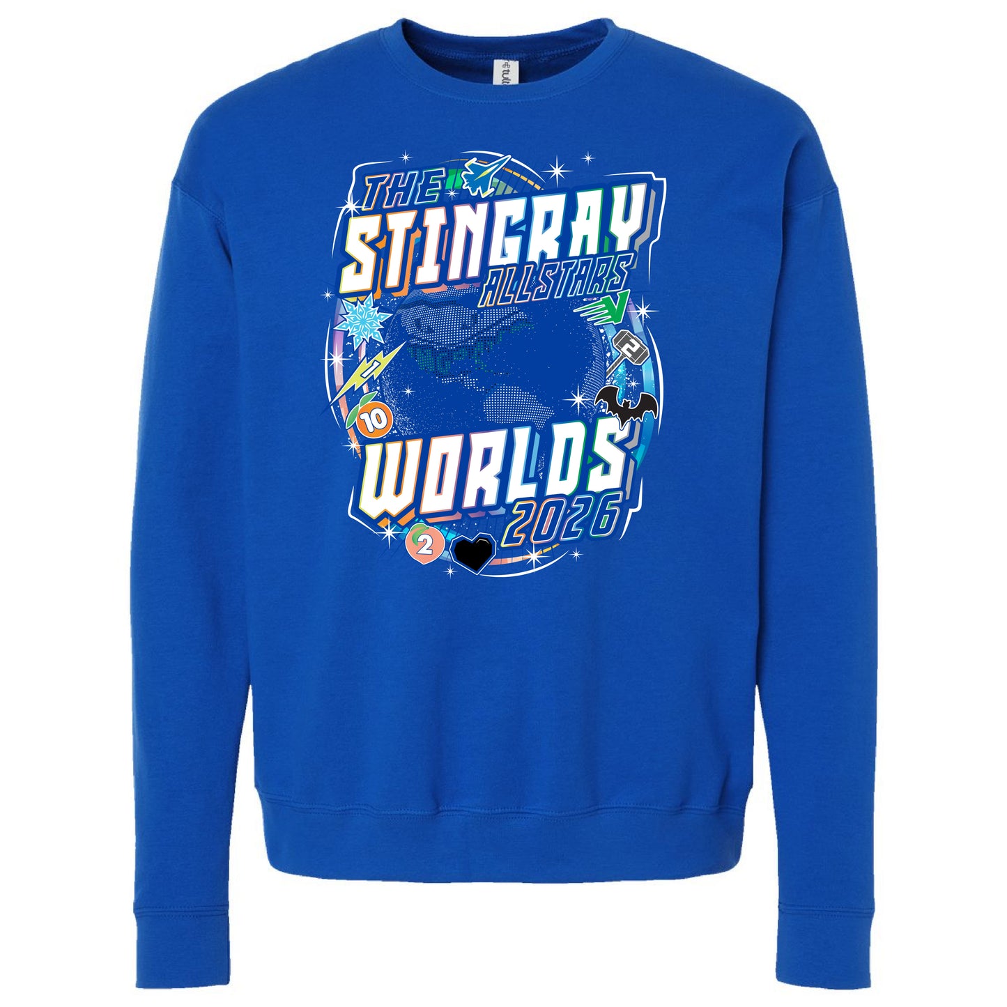 Stingray Worlds Crew Neck Sweatshirt