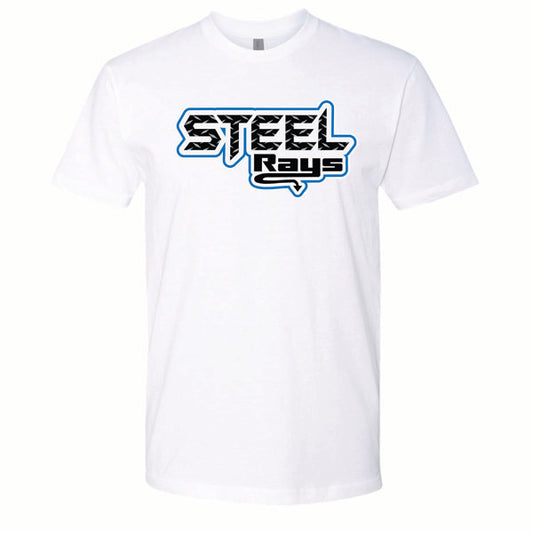 Steel Rays White T-shirt