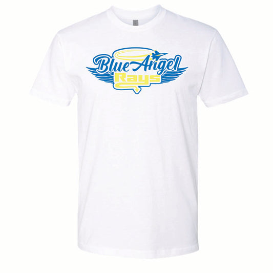 Blue Angel Rays White T-shirt