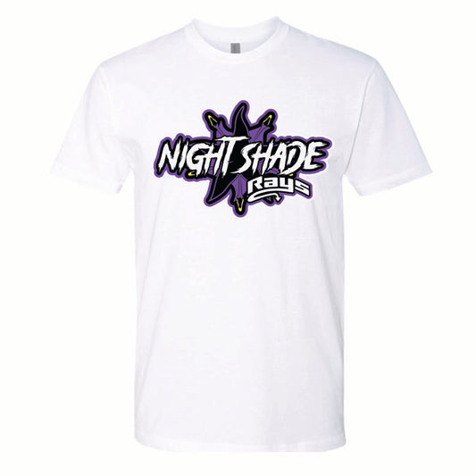 Night Shade Rays White T-shirt