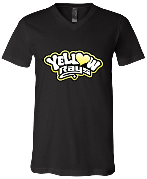 V-Neck T-shirt (Yellow)